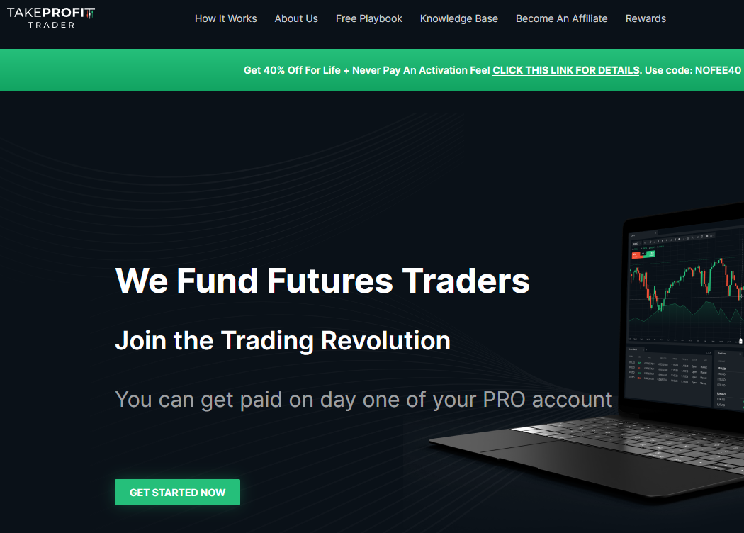 TakeProfitTrader мошеннический проект