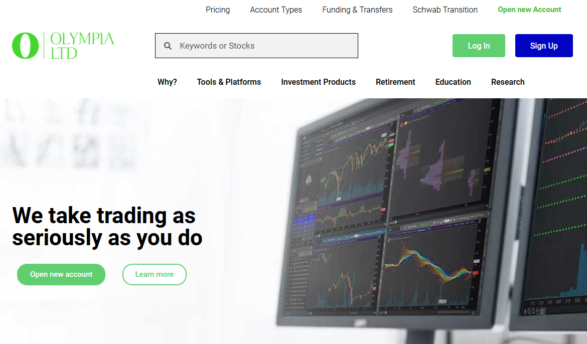 Olympia LTD мошеннический проект