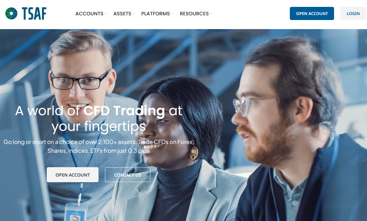 tsafgroup.com мошеннический проект